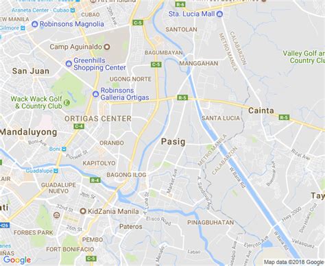 santolan pasig street view|Detailed Road Map of Santolan .